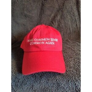 Trump Make Common Sense Common Again MAGA Red Hat Cap